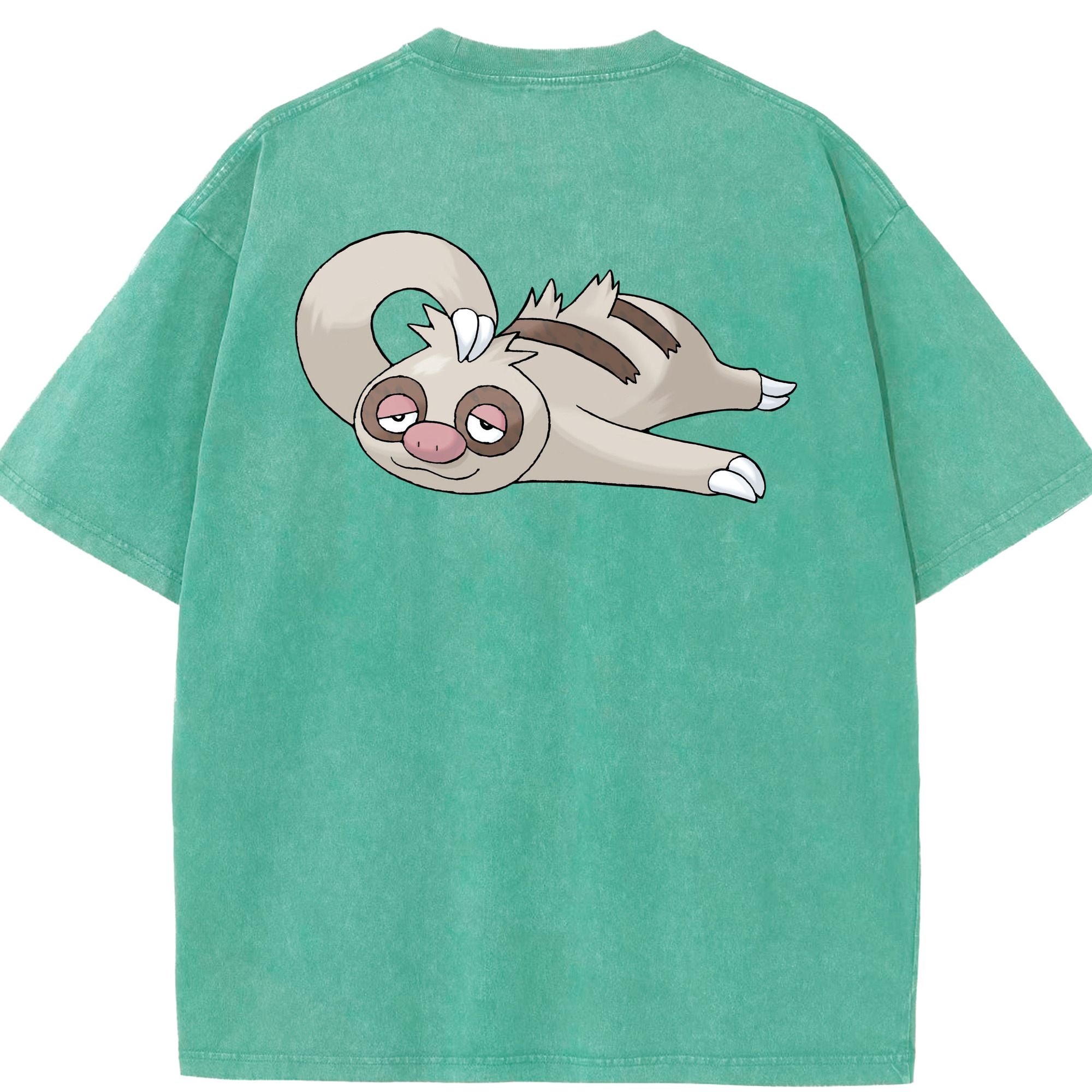 （画像用） ポケットモンスター Pokémon 綿100% ヴィンテージ風 半袖Tシャツ（背面プリント）
